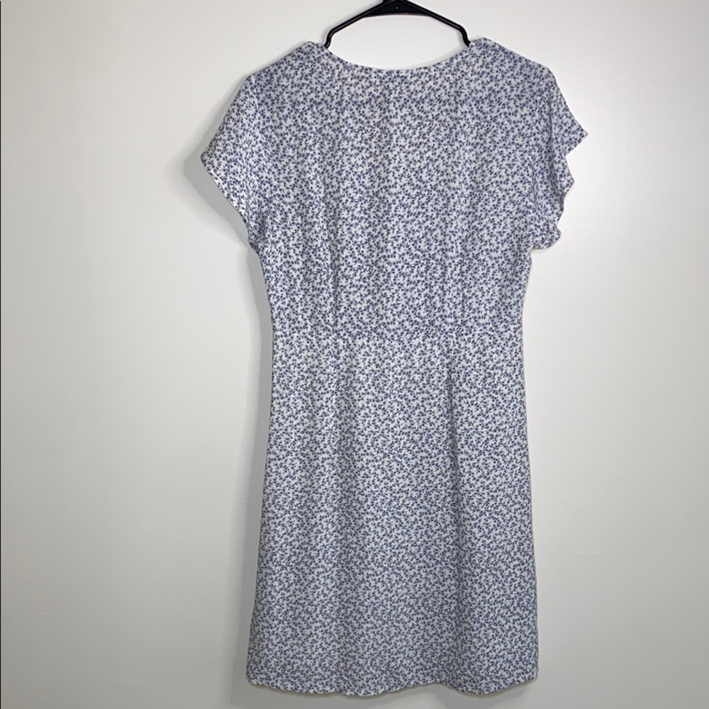 Rails Helena Blue Garden Floral Button Front Mini Dress Size S - Picture 13 of 13